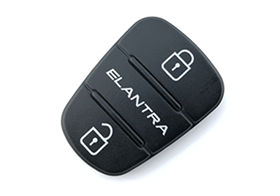 Hyundai Elantra TN26b Bilnøgle reservedel gummi knapper 